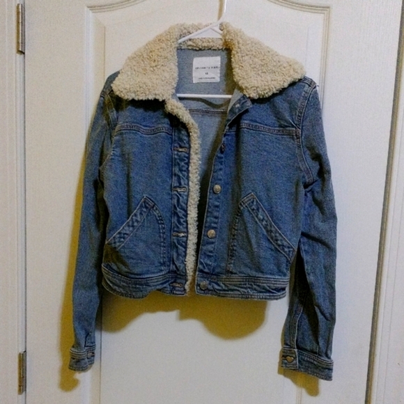 Celebrity Pink Jackets & Blazers - Denim Sherpa-Lined Jacket